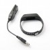 Wristband Pedometer Wireless Activity Sleep Tracker 4.0 Bluetooth -Black