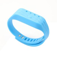 Wristband Pedometer Wireless Activity Sleep Tracker 4.0 Bluetooth - Blue