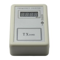 Mini Frequency Counter Portable 250Mhz to 450Mhz Wireless Frequency Counter Meter DC 9V