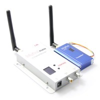 Fpv 2.4G 1000mW 12CH Wireless AV Transmitter & Receiver Mini Transmitter Audio Video Sender for RC Aircraft Multicopter