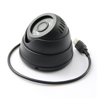 CCTV Security Camera 1/4" CMOS IR Cut Night 24 LED 3.6mm Dome IR Function