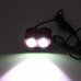 LusteFire BL-2 2 x CREE XM-L T6 1600LM 4-Mode Cool White LED Bicycle Light/Headlamp-Red(4x18650)