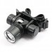 Lustfire Cree Z7 Headlight 1200Lm LED Bicycle Bike Light and Headlamp 5 Switch Mode for Riding Camping