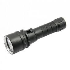 Cree LED Torque 270-Lumen Zoom LED Flashlight - Black (1x18650)