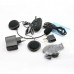 HM-528 100M Bluetooth Motorcycle Helmet Interphone Intercom Headset with Built-in FM Radio