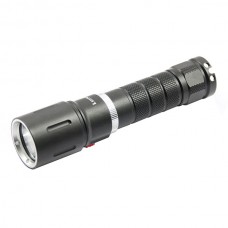 LusteFire DV-03 CREE XM-L2 T6 500lm Dimming White Diving Flashlight - Black (1 x 18650)