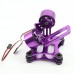 CNC Alloy Brushless Camera Gimbal Mount Ptz+ Motor for DJI Gopro 2 3-Purple