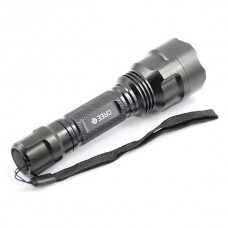 UltraFire C8 5 Modes 300 Lumens CREE Q5 Tactical Portable Flashlig Torch Light