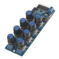 8-CH Servo Motor Control Driver Board for Arduino PSC-8 - Blue (Works with official Arduino Boards)