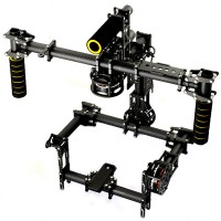 Dslr 3-Axis Handheld Brushless Gimbal/Handle Camera Carbon Mount w/5208-200T for 5D FPV