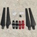 1 Pair 1552 Folding Propeller With Mounting Bracket for DJI T-motor (CW&CCW)