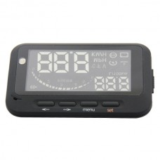 V2 Car HUD Head Up Display Vehicle-mounted System OBD2 Overspeed Warning 