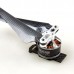 1552 Carbon Fiber Folding Propeller CW/CCW Set w/ Silver Propeller Holder Mount Bracket Titanium