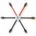 TZT-550 Hexacopter Hex Copter Frame Kit V1.0 Aluminum Tube Glass Fiber Motor 