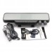X888 Rearview Mirror Night Vision Dual Camera HD Car DVR 3.5" TFT LCD Screen Camcorder
