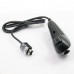 2 in 1 Wired Nunchuk Controller for Wii U - Black(80cm-Cable)