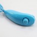 2 in 1 Wired Nunchuk Controller for Wii U - Blue(80cm-Cable)