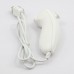 2 in 1 Wired Nunchuk Controller for Wii U - white (80cm-Cable)