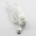 2 in 1 Wired Nunchuk Controller for Wii U - white (80cm-Cable)