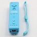 Wireless Motion Plus Remote Controller+Silicone Case +Wristband for Nintendo Wii Blue