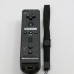 Wireless Motion Plus Remote Controller+Silicone Case +Wristband for Nintendo Wii Black