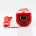 Wireless Remote Controller+Silicone Case +Wristband for Nintendo Wii-Red