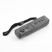 Wireless Remote Controller+Silicone Case +Wristband for Nintendo Wii-Black