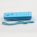 Wireless Remote Controller+Silicone Case +Wristband for Nintendo Wii-Skyblue