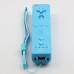 Wireless Remote Controller+Silicone Case +Wristband for Nintendo Wii-Skyblue