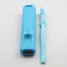 Wireless Remote Controller+Silicone Case +Wristband for Nintendo Wii-Skyblue