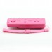 Wireless Remote Controller+Silicone Case +Wristband for Nintendo Wii Pink