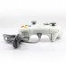 Replacement Wired Controller w/ Full Shell for Xbox 360 Joystic Xbox360 Controller -white