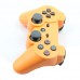 Replacement ABS Full Case for PS3 / PS3 Slim / PS3 4000 Controller - Electroplating Orange