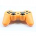 Replacement ABS Full Case for PS3 / PS3 Slim / PS3 4000 Controller - Electroplating Orange