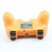 Replacement ABS Full Case for PS3 / PS3 Slim / PS3 4000 Controller - Electroplating Orange