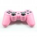 Replacement ABS Full Case for PS3 / PS3 Slim / PS3 4000 Controller - Electroplating Pink