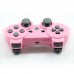 Replacement ABS Full Case for PS3 / PS3 Slim / PS3 4000 Controller - Electroplating Pink