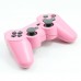 Replacement ABS Full Case for PS3 / PS3 Slim / PS3 4000 Controller - Electroplating Pink