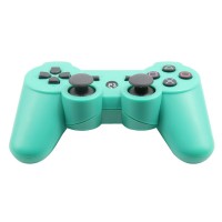 Replacement ABS Full Case for PS3 / PS3 Slim / PS3 4000 Controller - Electroplating Green