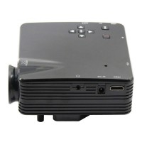 LZ-H80 Personal Game Projector Micro Multimedia LED Projector - Black