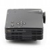 LZ-H80 Personal Game Projector Micro Multimedia LED Projector - Black