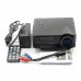 LZ-H80 Personal Game Projector Micro Multimedia LED Projector - Black