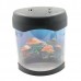Electronic Jellyfish Aquarium Tank Healing Nightlight Creative Gift for Valentine's Day Gift Usb Gadgets for Office