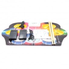 USB Midi drum Kit  Electronic Drum Hand Roll-up Drum Kit Pad Portable with Drumsticks musical instrument
