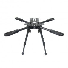 SAGA AD500PRO 3K Carbon Fiber FPV Quadcopter Aircraft Frame Kit w/Landing Gear 