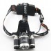 Boruit RJ-3000 Headlamp 3x CREE XML T6 LED Headlight Head Lamp + AC Charger w/ 2*4000mah battery