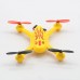 Modelking 33023 2.4G Mini Quad 4 Channel 6 Axis Gyro 3D RC Quadcopter UFO - Yellow