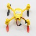  Hot New 33022 Mini Quadcopter 2.4G 4CH 6 Axis Gyro 3D RC Remote Control UFO Helicopter-Yellow