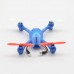 Hot New 33022 Mini Quadcopter 2.4G 4CH 6 Axis Gyro 3D RC Remote Control UFO Helicopter-Blue