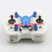 Hot New 33022 Mini Quadcopter 2.4G 4CH 6 Axis Gyro 3D RC Remote Control UFO Helicopter-Blue